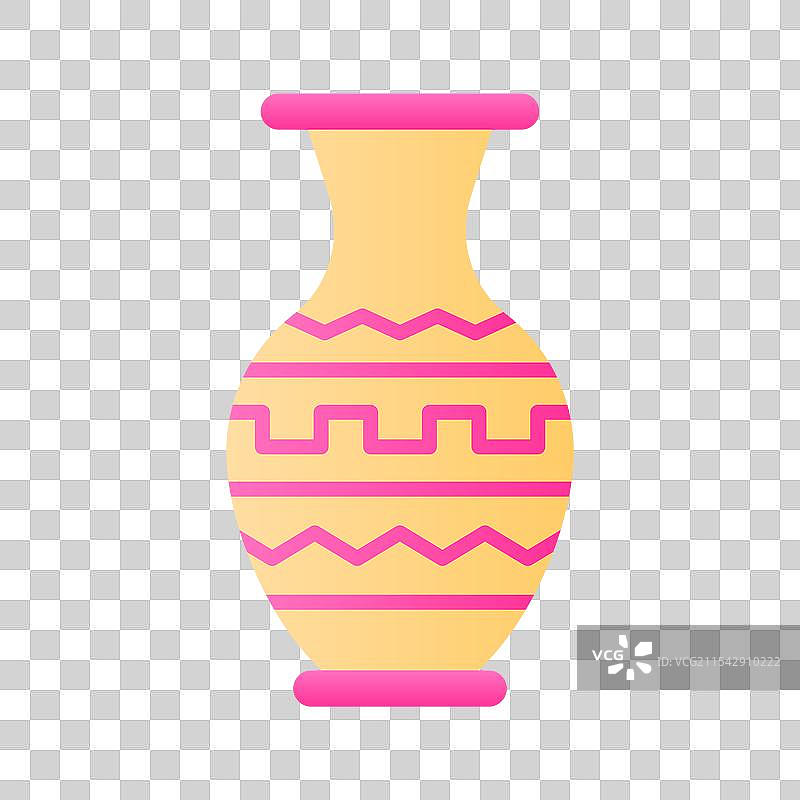 现代风格的引人注目的花瓶图标图片素材