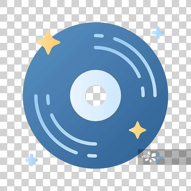 现代音乐唱片图标设计图片素材