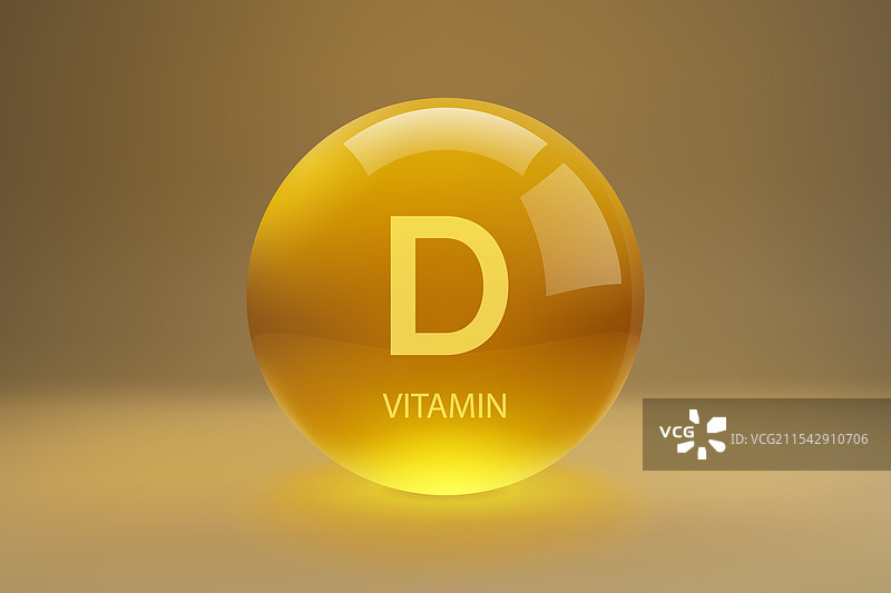 维生素D光泽胶囊图片素材