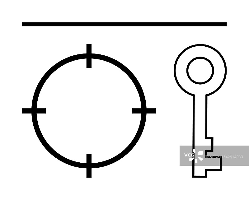 几何形状，包括一个圆形与图片素材