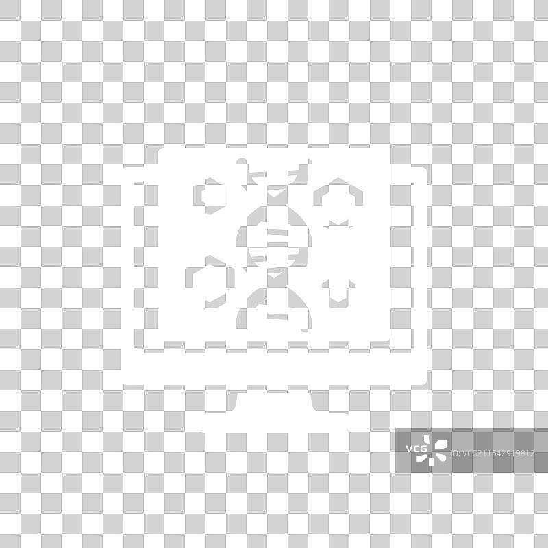 遗传学和DNA研究图标图片素材