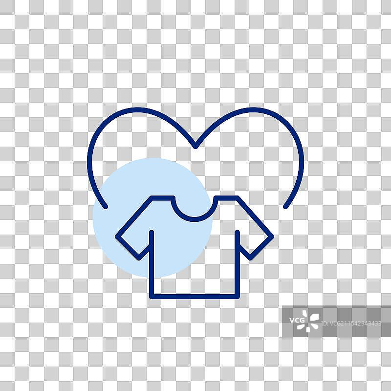 T恤和心形可持续时尚第二季图片素材