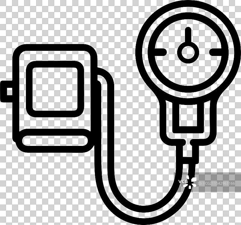 血压监测仪图标图片素材