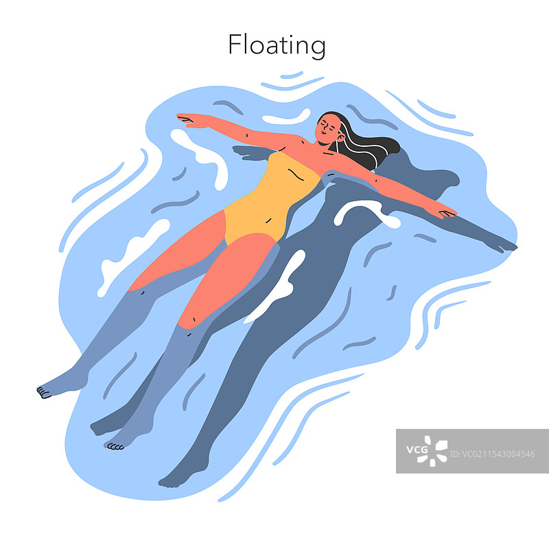 水疗健康平面图图片素材