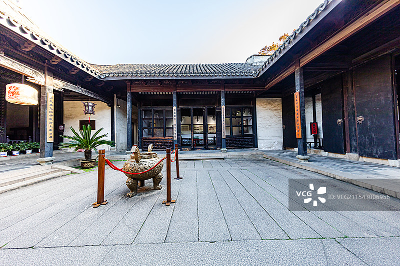 湖州，南浔古镇，小莲庄图片素材