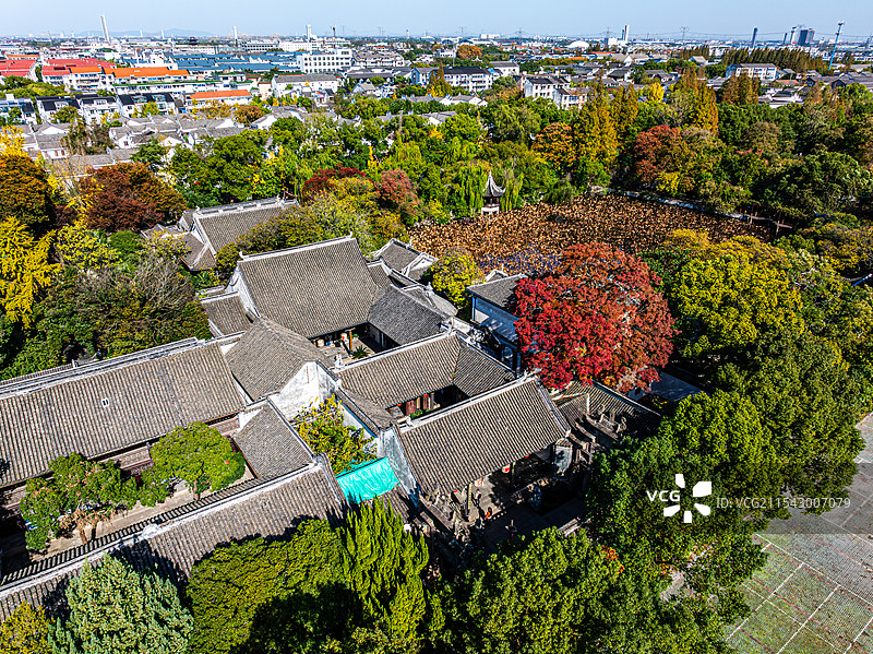 湖州，南浔古镇，小莲庄图片素材