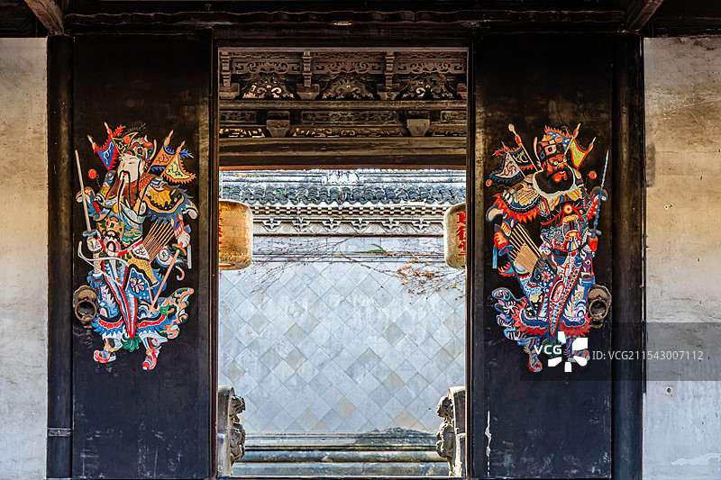 湖州，南浔古镇，小莲庄图片素材