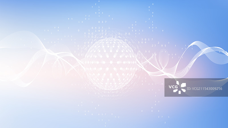 量子计算 量子处理 人工图片素材