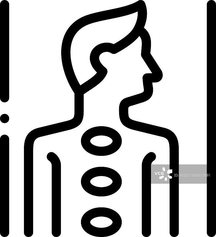 石疗图标，细线条风格设计图片素材