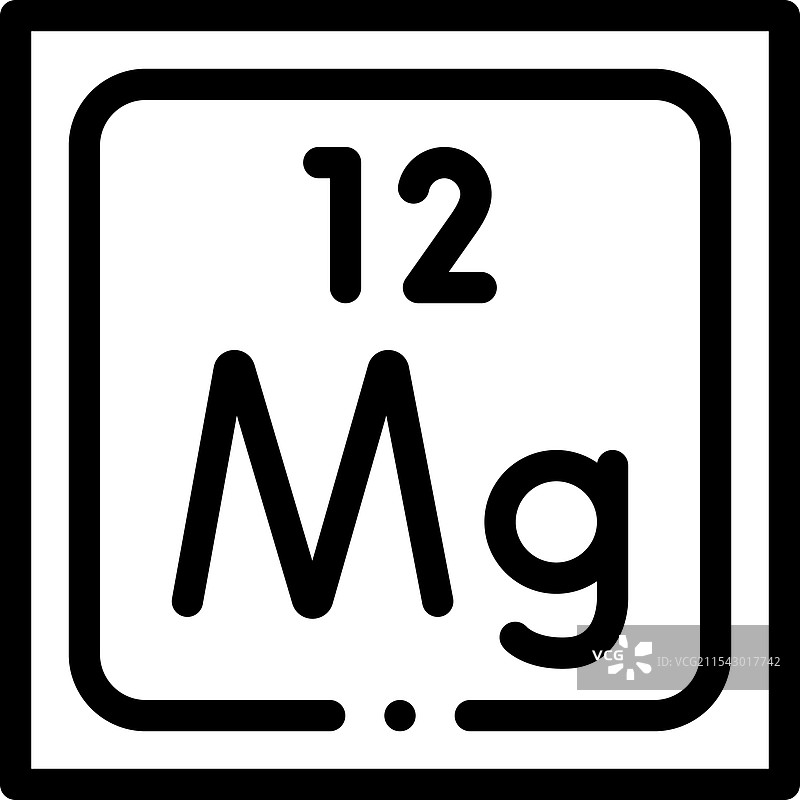 磁疗图标，细线条风格设计图片素材