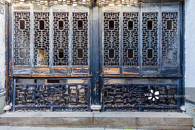 湖州，南浔古镇，张石铭旧宅图片素材