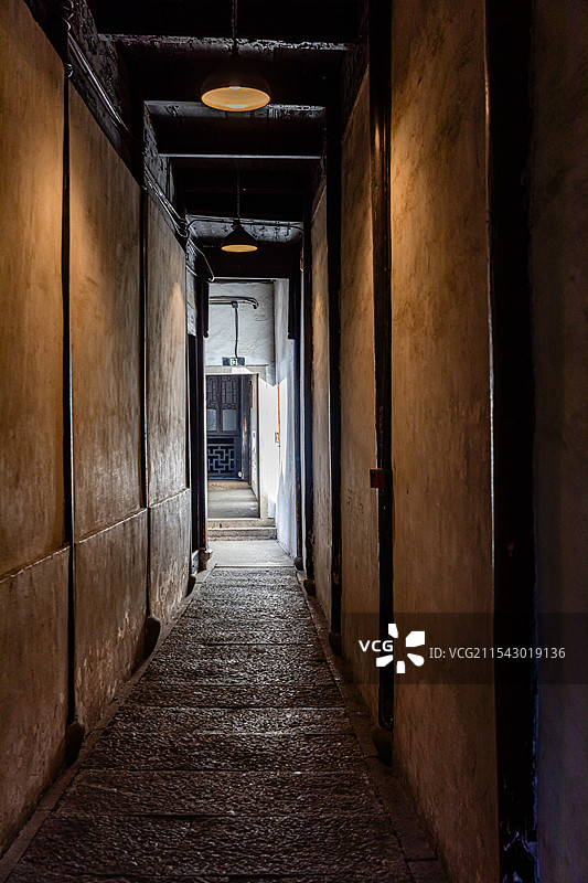 湖州，南浔古镇，张石铭旧宅图片素材