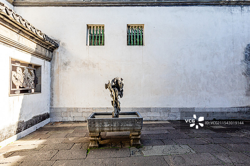 湖州，南浔古镇，张石铭旧宅图片素材