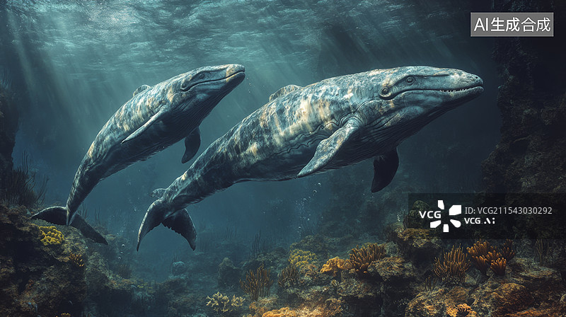 【AI数字艺术】恐龙 史前世界侏罗纪公园图片素材