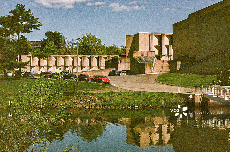 美国马萨诸塞州阿默斯特夏季景色图片素材