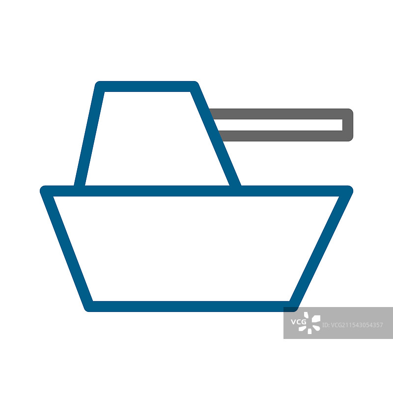 坦克图标，战争、军队和军事的概念图片素材