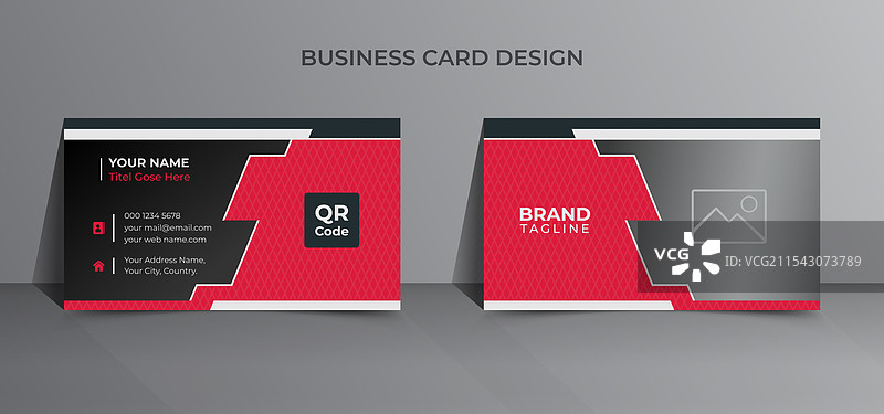 现代创意名片模板设计图片素材