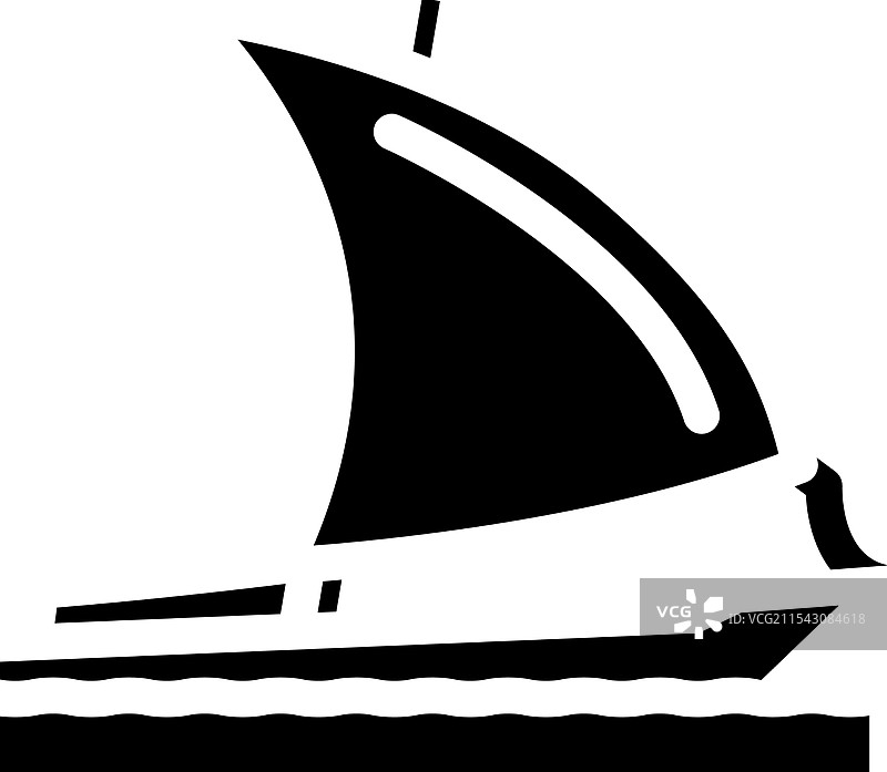 古代帆船图标图片素材