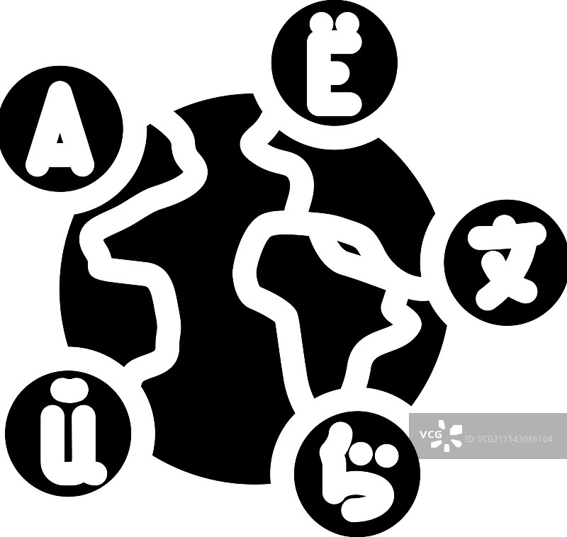 多语言地球 自然语言处理 NLP图片素材