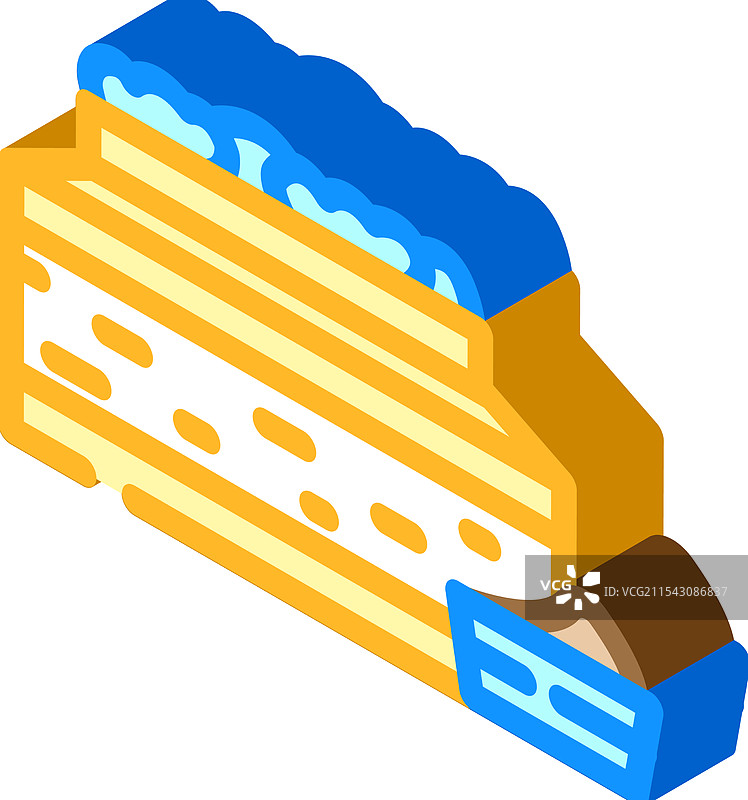 点心篮 中式美食 等距图标图片素材