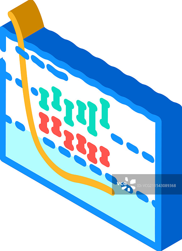 世界海洋酸化图表等距投影图片素材