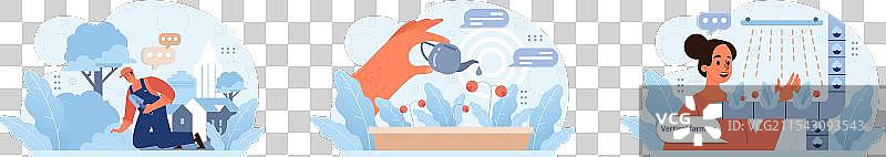 城市农业演变平面图图片素材