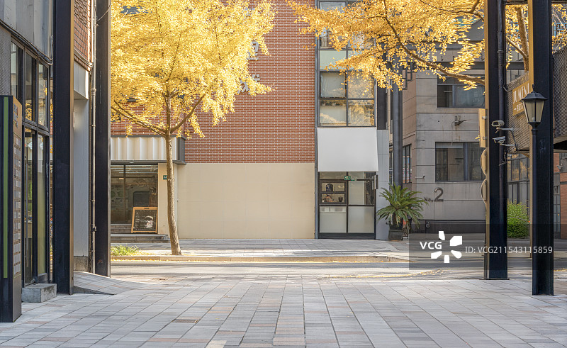 汽车广告背景图-建筑广场地面图片素材