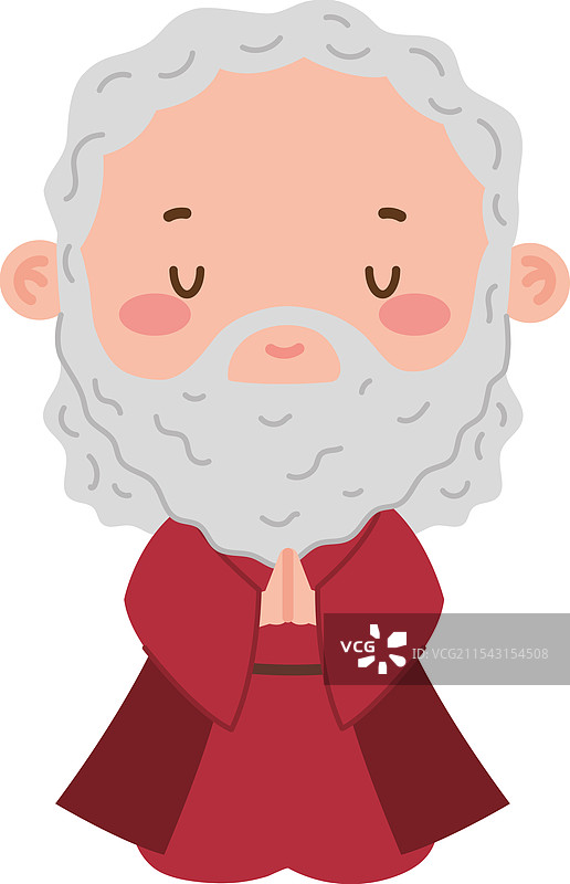 可爱的摩西圣经人物图片素材