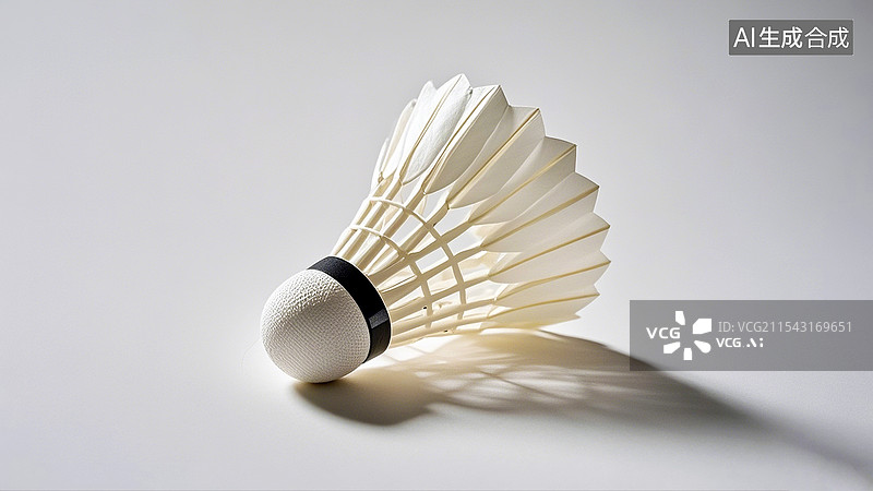 【AI数字艺术】一个羽毛球图片素材
