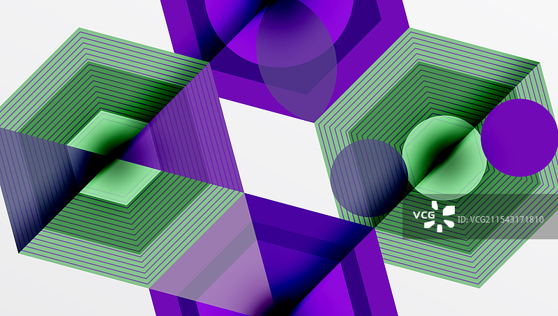创意六边形几何形状设计图片素材