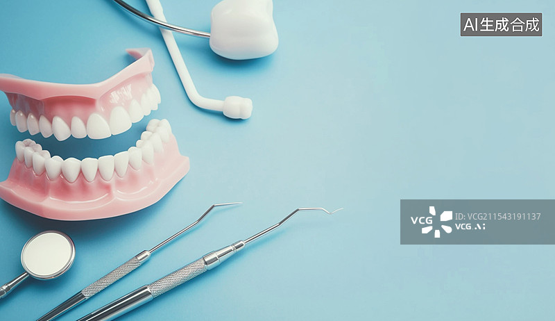 【AI数字艺术】牙医诊所器材特写图片素材
