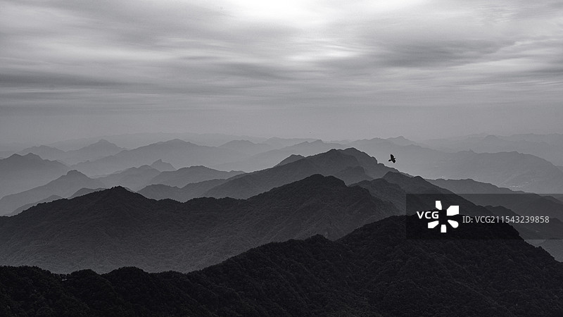 水墨山水画图片素材