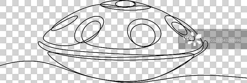 单线糖鼓图片素材