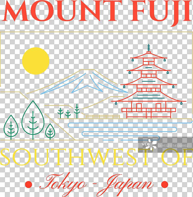 日本风景 富士山图片素材