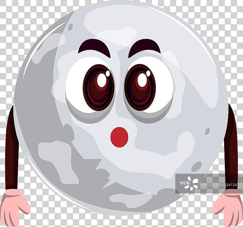 可爱的太阳系角色设计图片素材