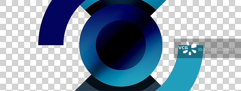 圆形元素和几何极简圆圈图片素材