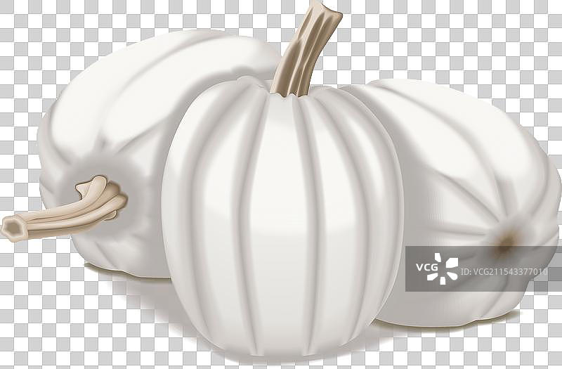 一组满月南瓜图片素材