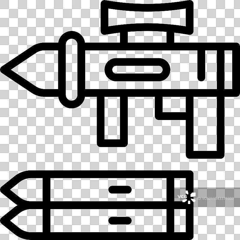 火箭筒图标图片素材