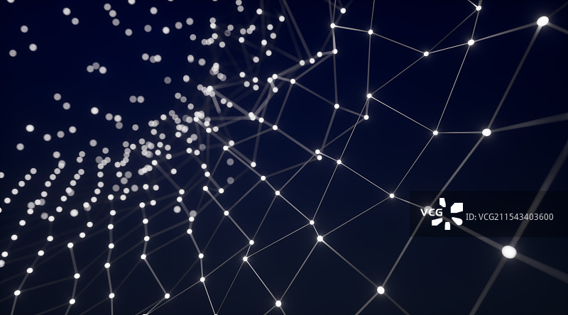 三维渲染的发光科技大数据背景图片素材