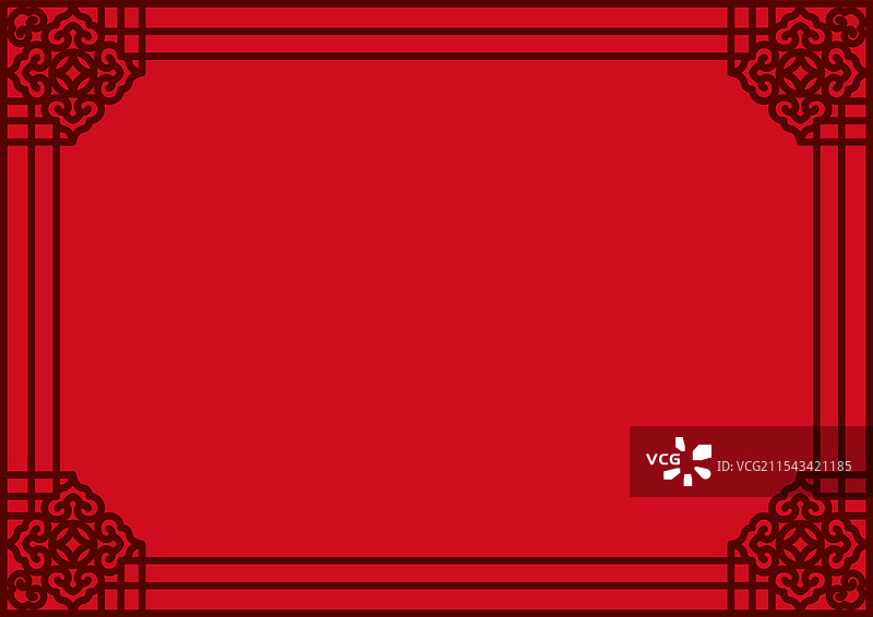 如意窗框图片素材