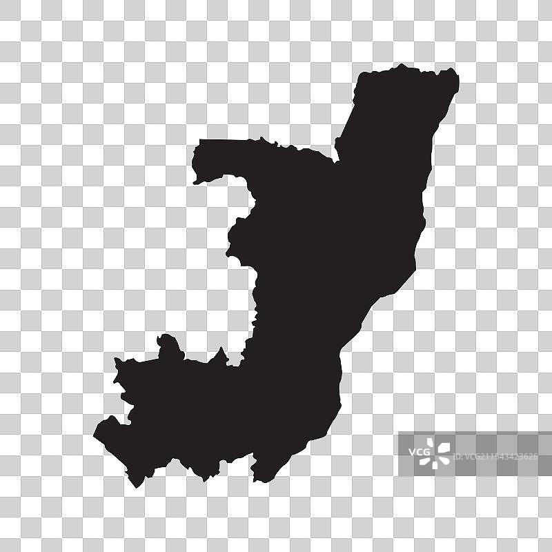 刚果共和国地图图标图片素材