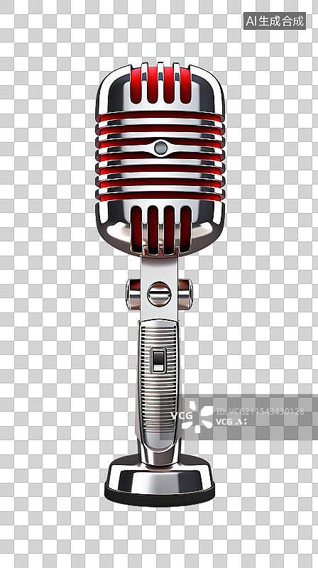 【AI数字艺术】麦克风图片素材