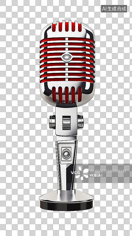 【AI数字艺术】麦克风图片素材