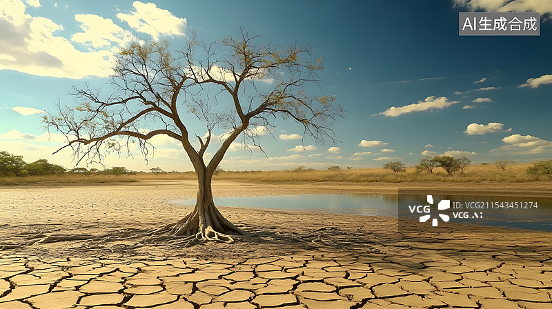 【AI数字艺术】干旱地带图片素材