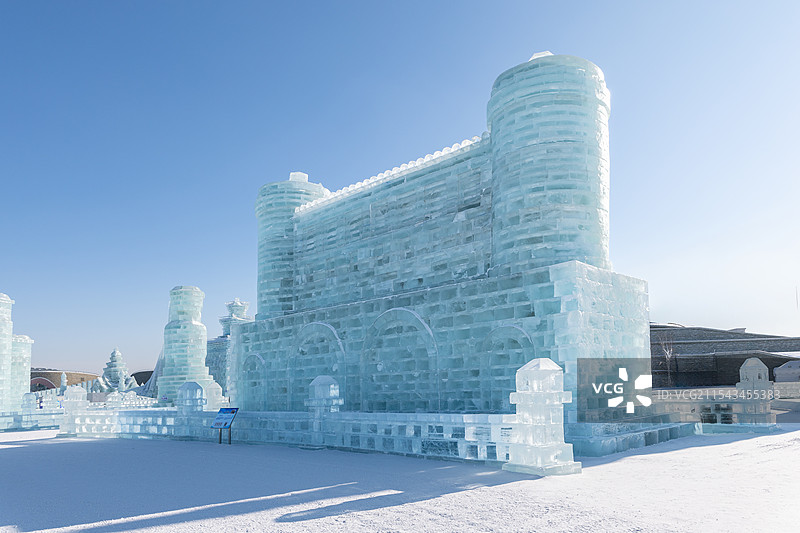 冰雪大世界~亚洲同心~马斯喀特门【阿曼】图片素材