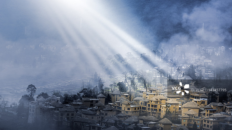 云端人家图片素材