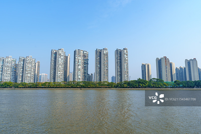 广州城市建筑，景观图片素材