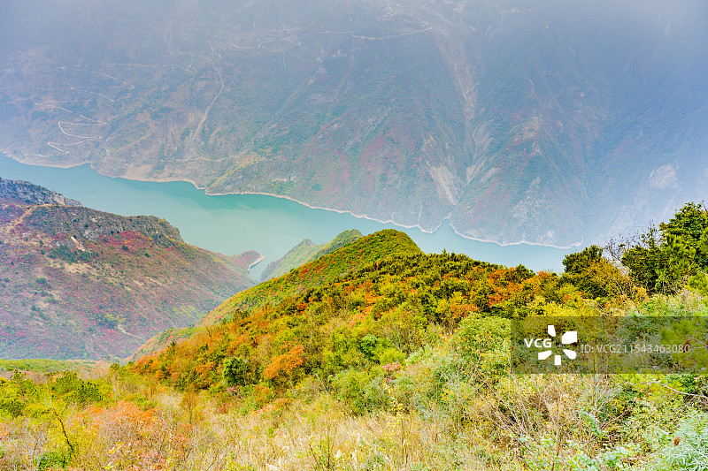 重庆巫山神女景区 神女峰 巫峡图片素材