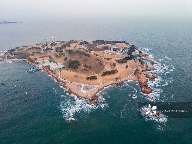 小麦岛图片素材