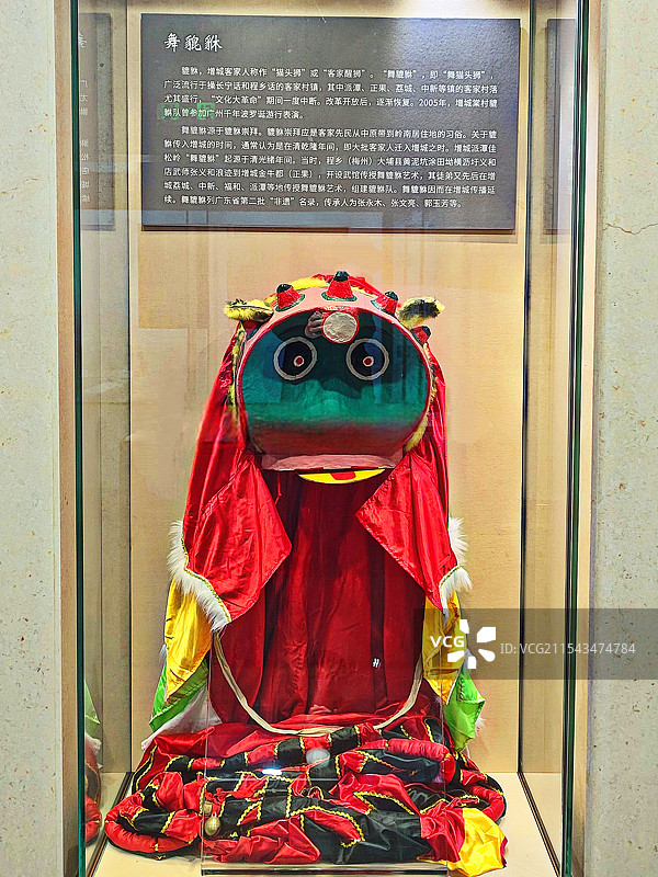 广州增城客家-舞貂貅（舞猫头狮）图片素材